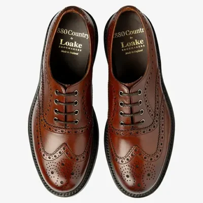 Loake - Edward Seared Mahogany