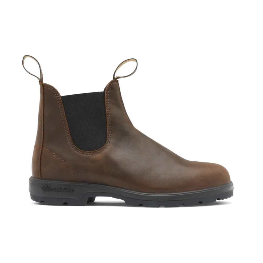 Tout ce que vous aimez dans les bottes se retrouve dans les Blundstone 1609 Chelsea Originals Antique Brown.