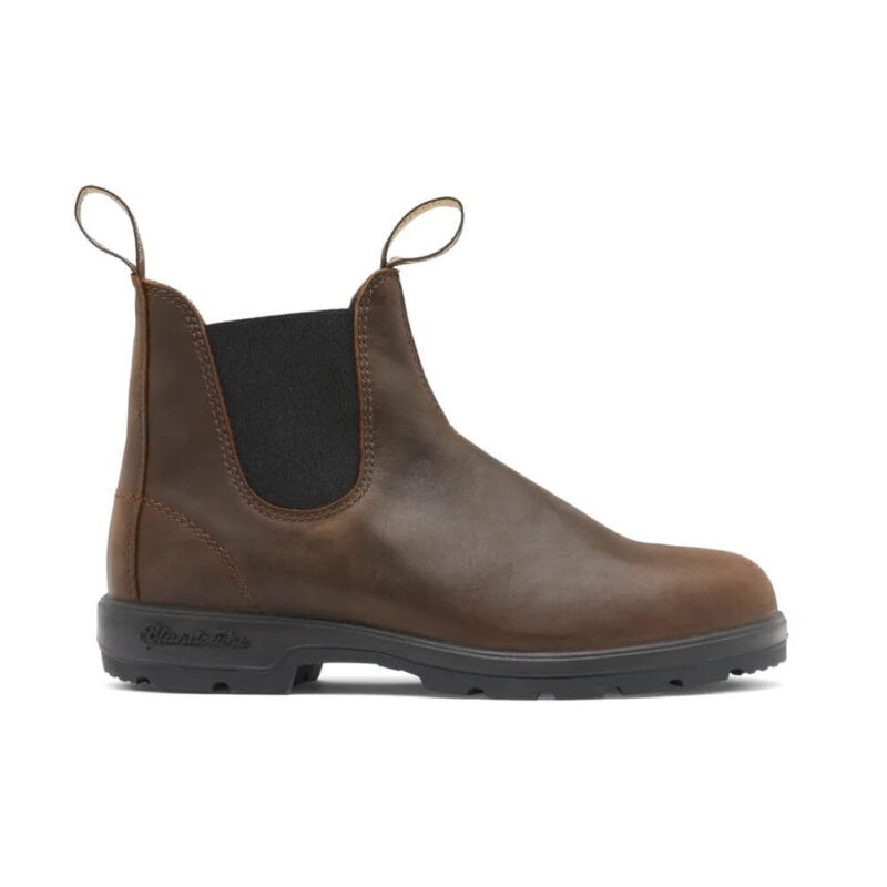 Tout ce que vous aimez dans les bottes se retrouve dans les Blundstone 1609 Chelsea Originals Antique Brown.