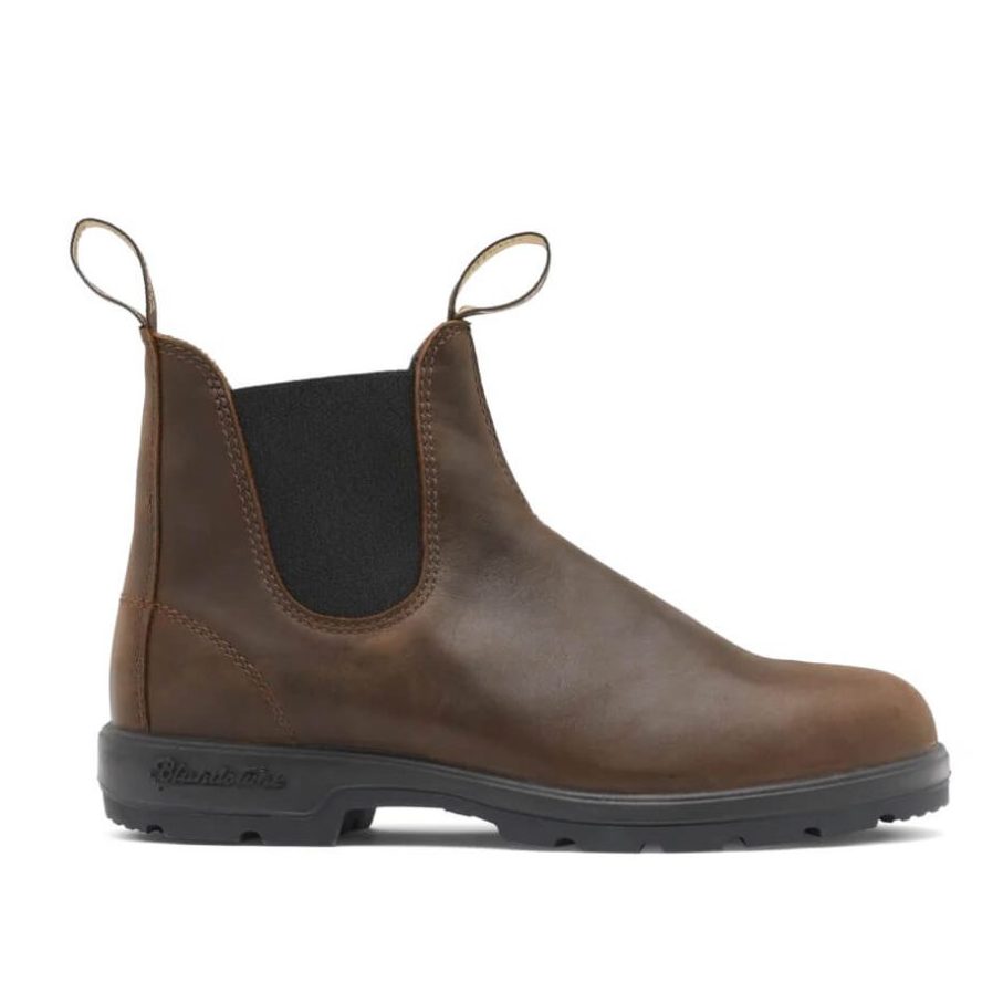 Tout ce que vous aimez dans les bottes se retrouve dans les Blundstone 1609 Chelsea Originals Antique Brown.